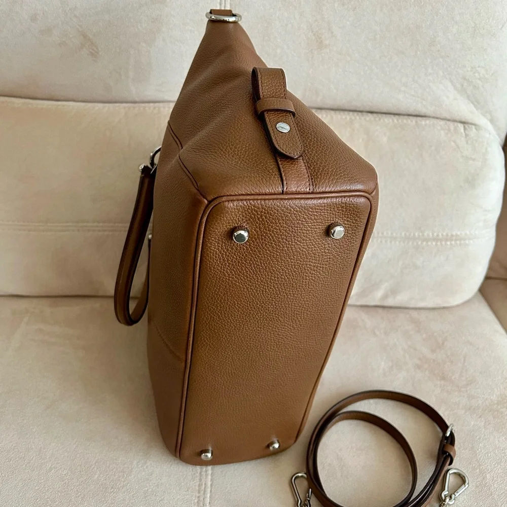 Coach Classy Leather Large Carryall, Tote, Work Bag, Crossbody, Vacation Bag - Picture 14 of 16